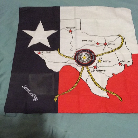 Service Dog Canine Good Citizen Psychological Support Dog Patches and Bandannas - Picture 8 of 12